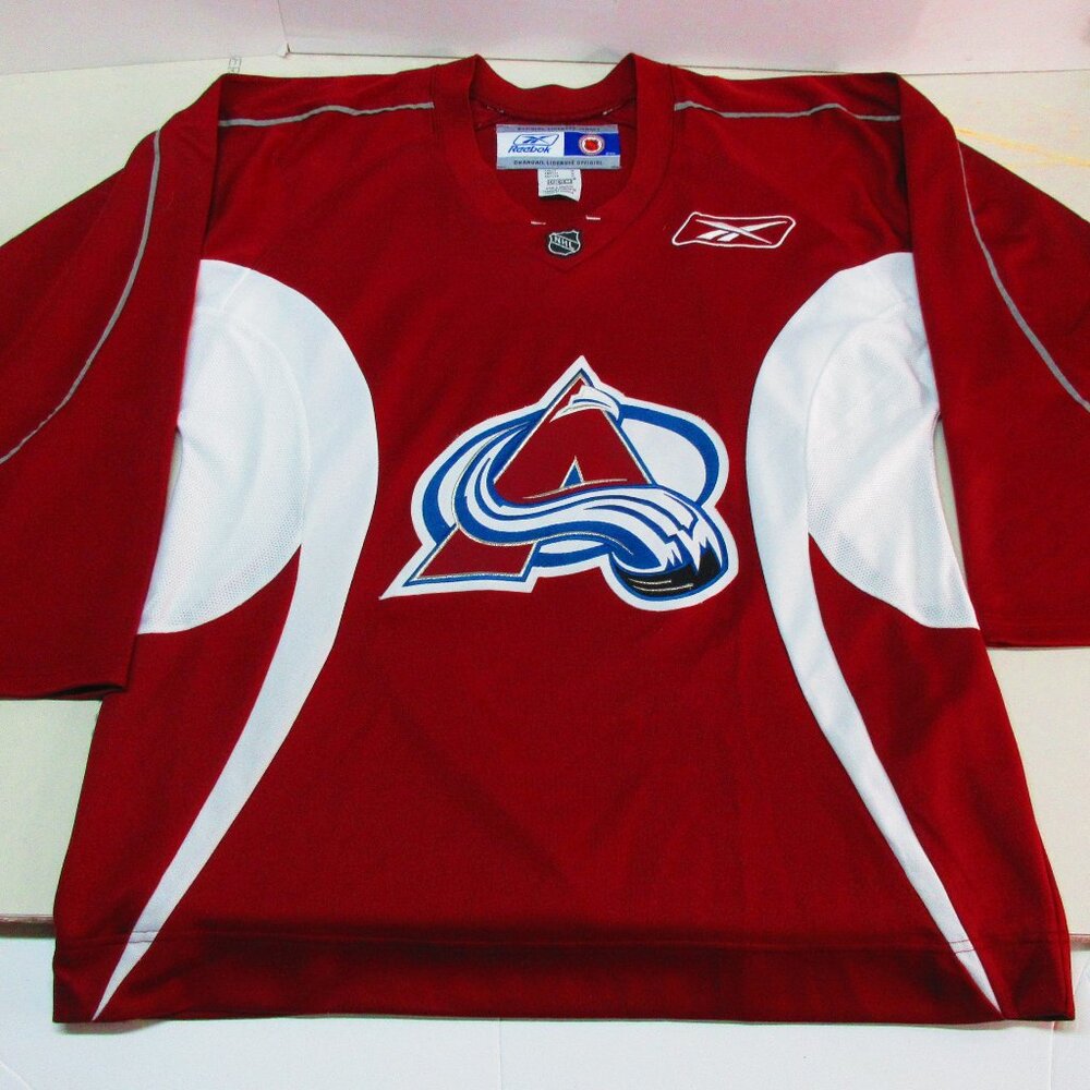 Reebok CCM Colorado Avalanche Jersey Mens Burgundy No Name NHL Hockey Size M